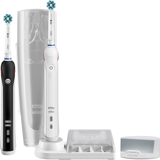 Oral-B Smart 5 elektrisk tandbørste 5900 (dobbeltpakke) | Elgiganten