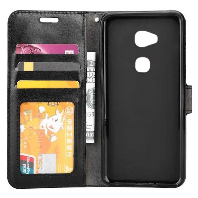 Wallet 3-kort til Sony Xperia L2 (H3311)  - sort