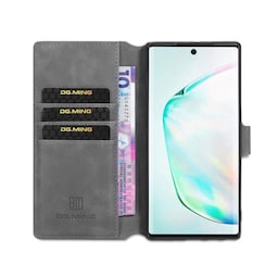 DG-Ming Wallet 3-kort til Samsung Galaxy Note 10 (SM-N970F)  - Grå