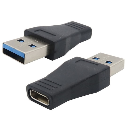 Adapter USB En han til USB Type C hun | Elgiganten