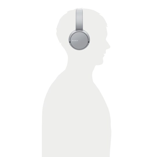 Sony CH500 trådløse on-ear hovedtelefoner (grå) | Elgiganten