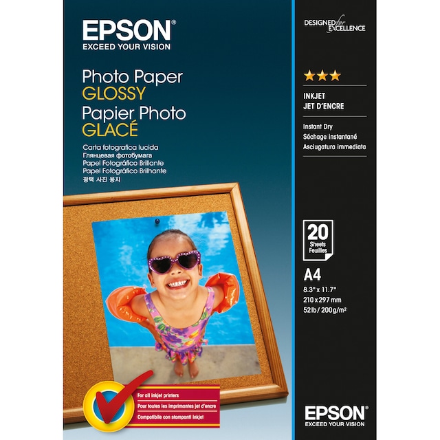 Epson C13S042538 A4 glossy fotopapir