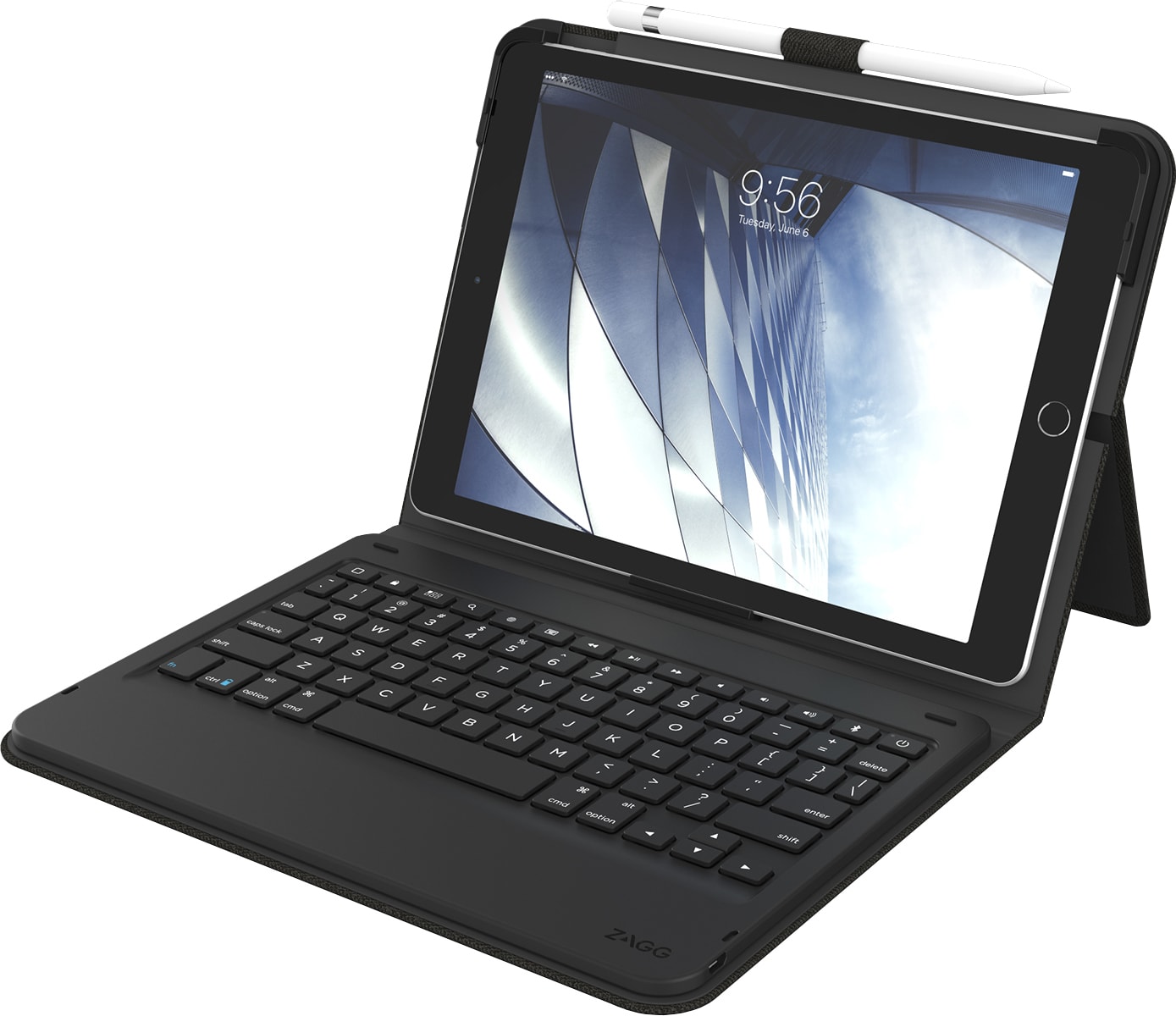 Zagg Messenger Folio tastatur og etui til iPad Pro 10,2"/iPad Air 3 -  Tastatur - Elgiganten
