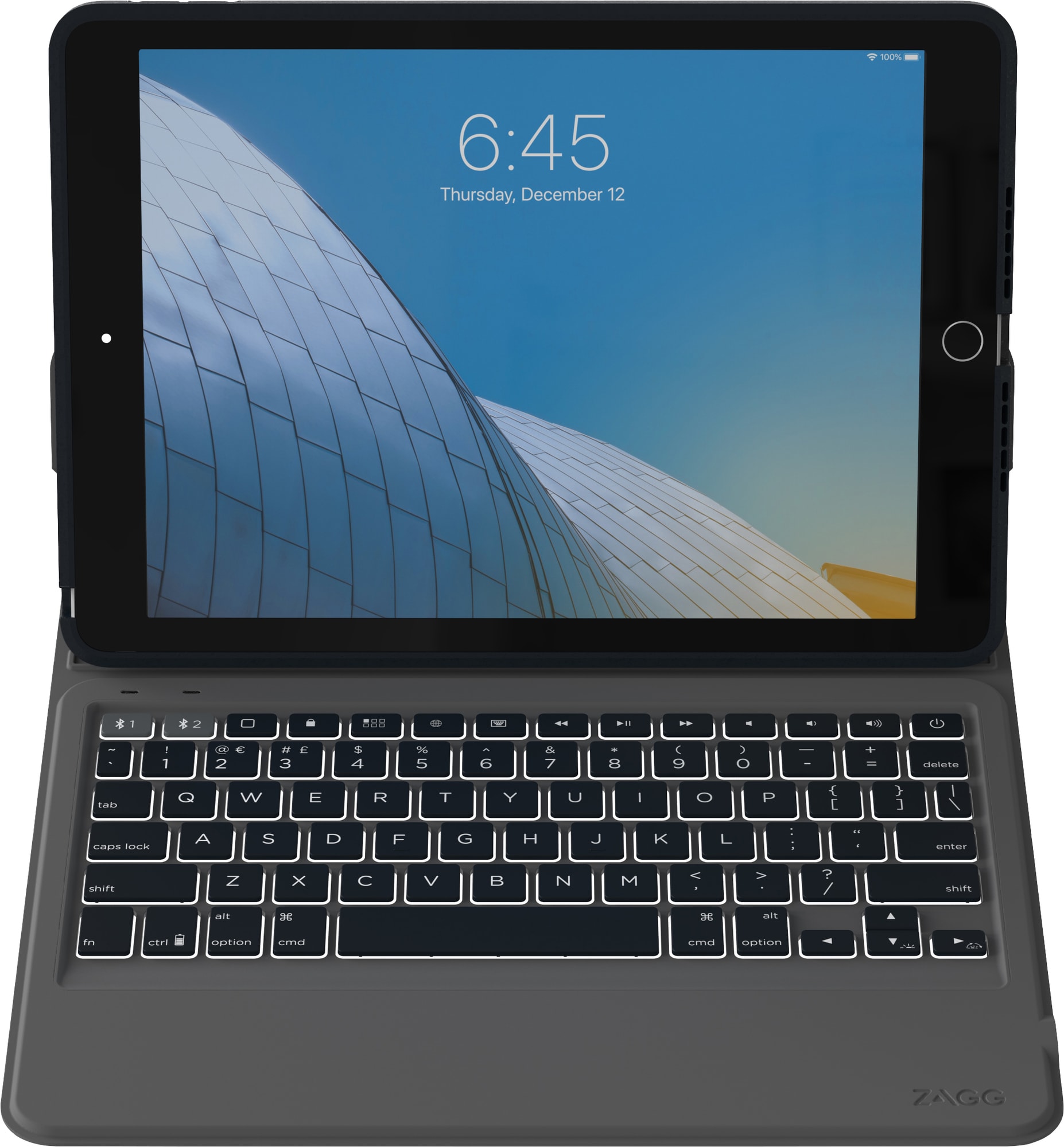Zagg Rugged Messenger tastatur og etui til iPad 10,2" | Elgiganten