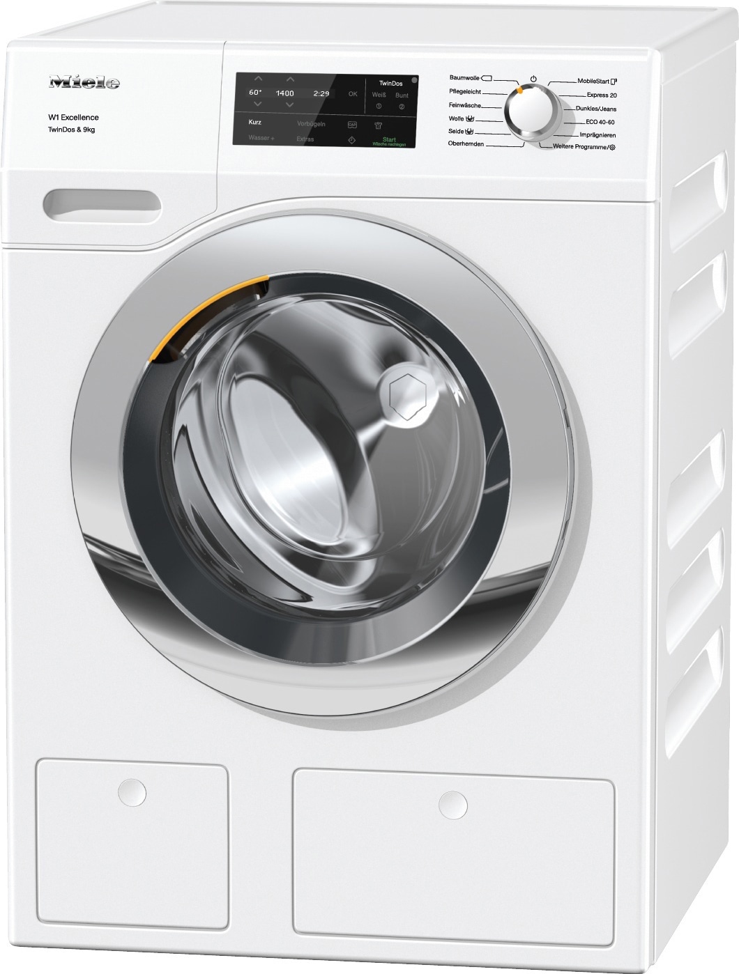 Den revolutionerende Miele vaskemaskine WEG675WCS - en prisbelønnet TÆNK  TESTVINDER