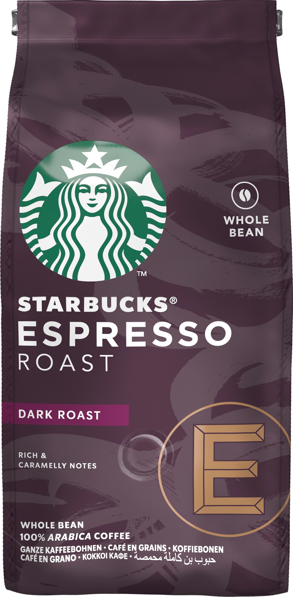 Starbucks Espresso Roast hele kaffebønner - Kaffebønner - Elgiganten