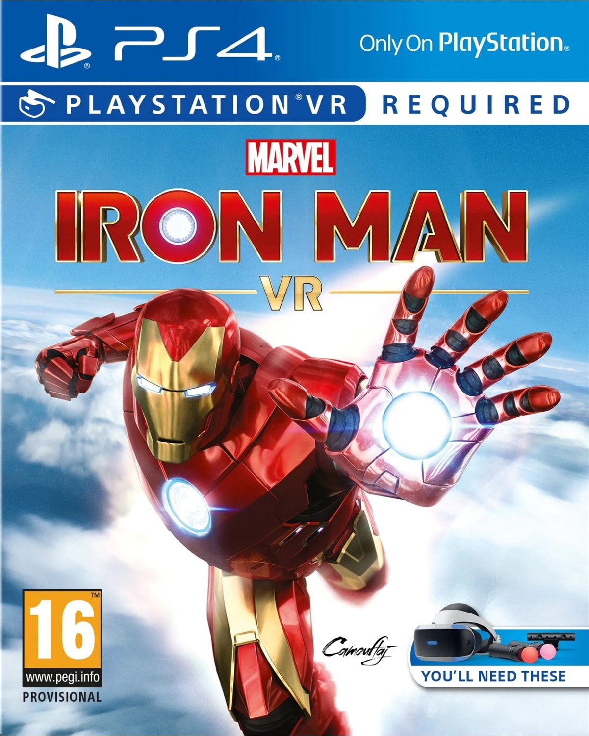 Marvel Iron Man VR (Playstation 4) |