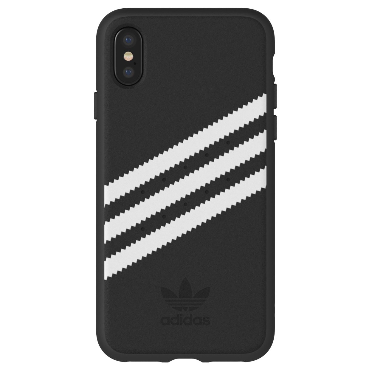 Adidas iPhone X cover (sort/hvid) | Elgiganten