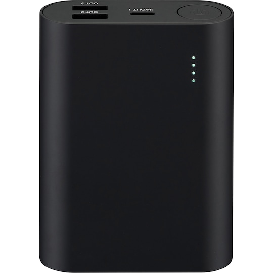 Goji 10050 mAh USB-C powerbank (sort) | Elgiganten