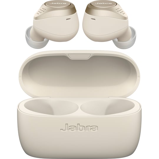 Jabra Elite 75T trådløse hovedtelefoner (gold beige) | Elgiganten