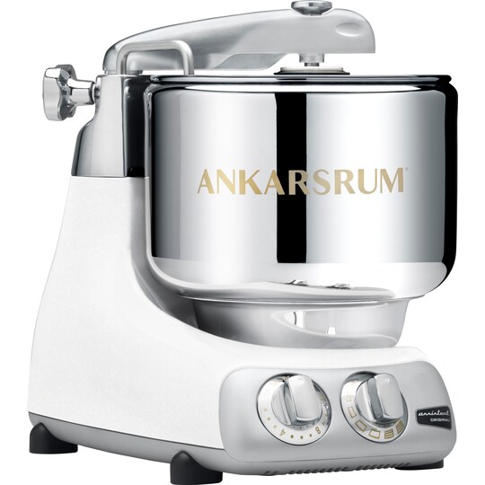 Ankarsrum Mineral White køkkenmaskine AKM6230 (hvid) | Elgiganten