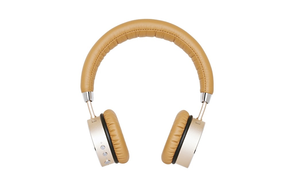 SACkit Woofit Trådløse ANC Headphones, Golden | Elgiganten