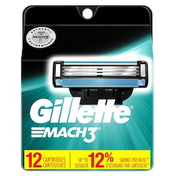 Gillette Mach3 Barberblade 12-pack
