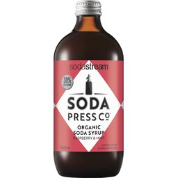 Sodastream Soda Press Hindbær og mint