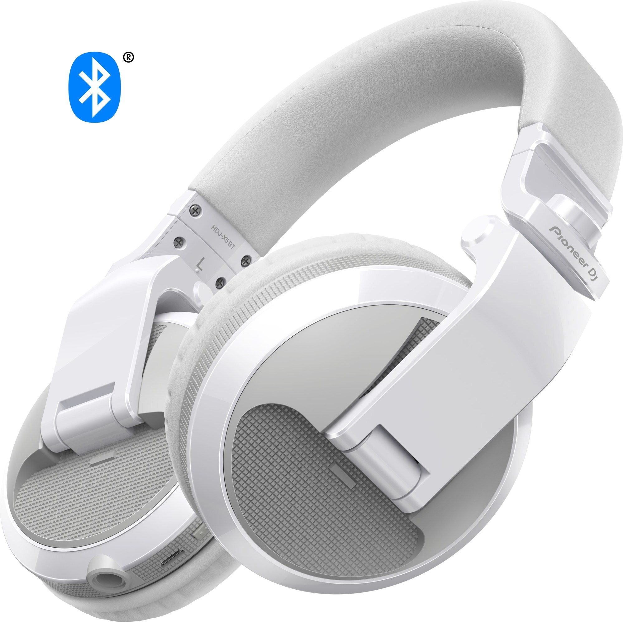 Pioneer HDJ-X5BT-W Bluetooth DJ hovedtelefon - Hvid | Elgiganten