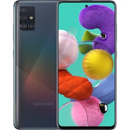 Samsung Galaxy A51 smartphone (prism crush black)