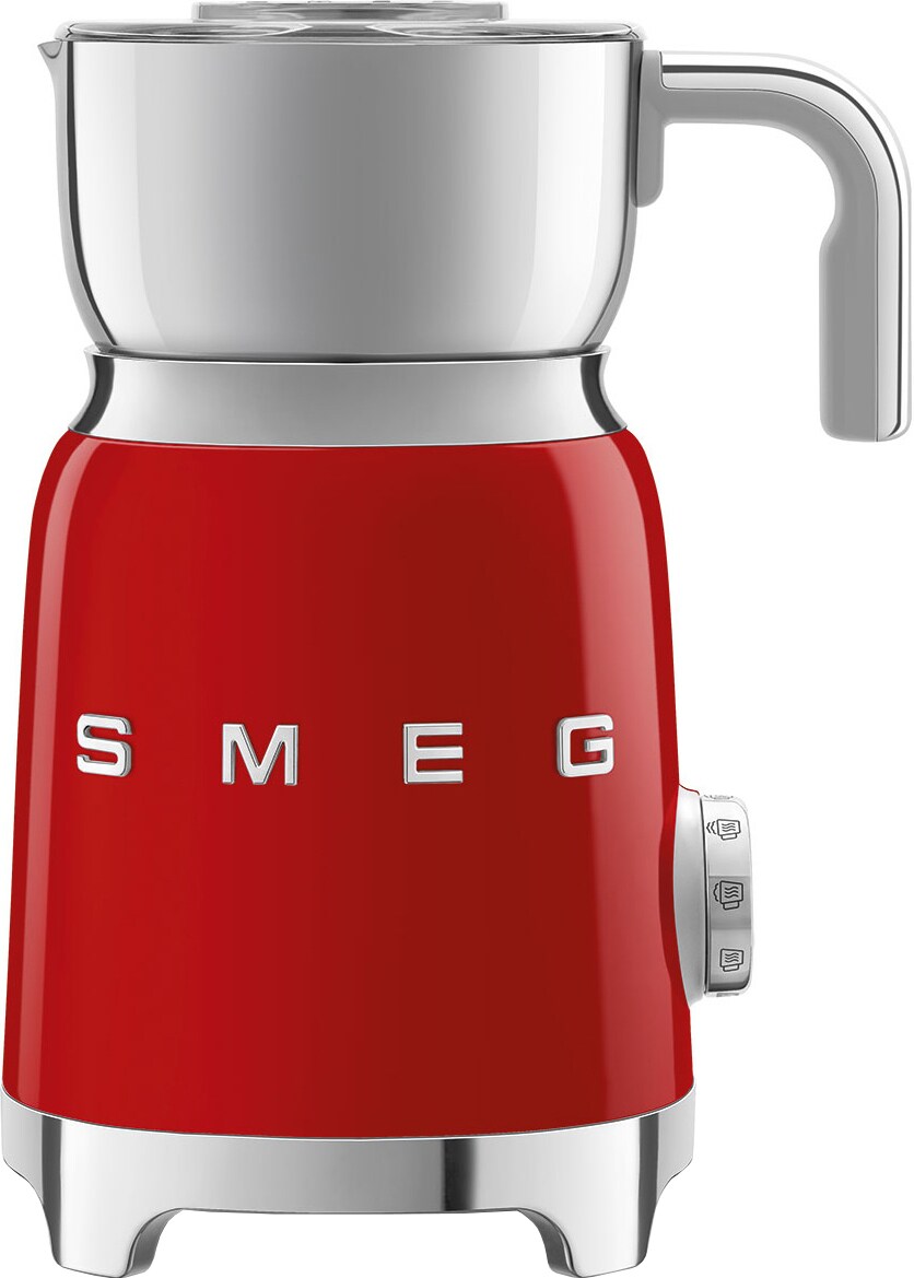 Smeg Retro 50 s Style mælkeskummer MFF01RDEU (rød) - Tilbehør Kaffe -  Elgiganten