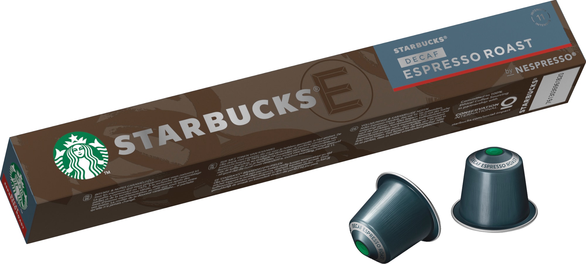 Starbucks by Nespresso Decaf Espresso Roast kapsler ST12429059 | Elgiganten
