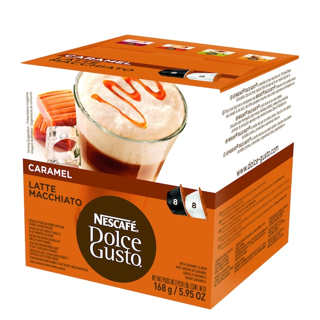Nescafe Dolce Gusto Caramel Latte Macchiato kapsler