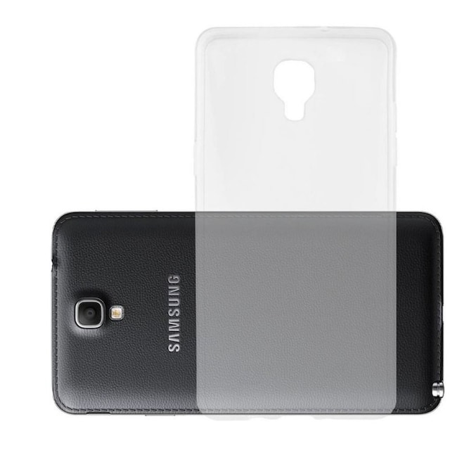 Silikone cover transparent Samsung Galaxy Note 3 Neo (SM-N7505)