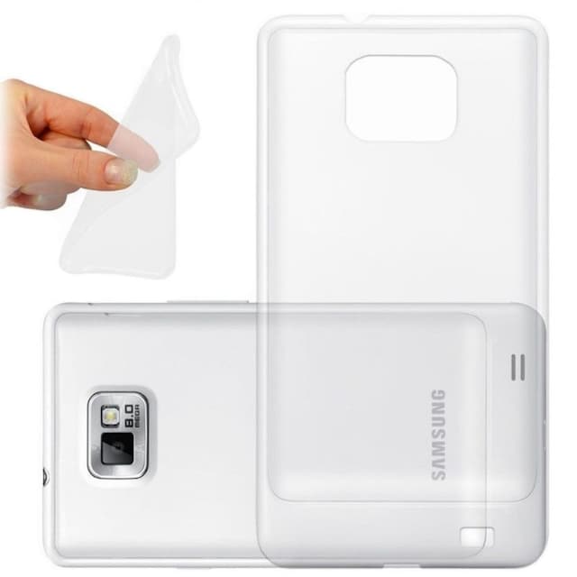 Silikone cover transparent Samsung Galaxy S2 (GT-i9100)