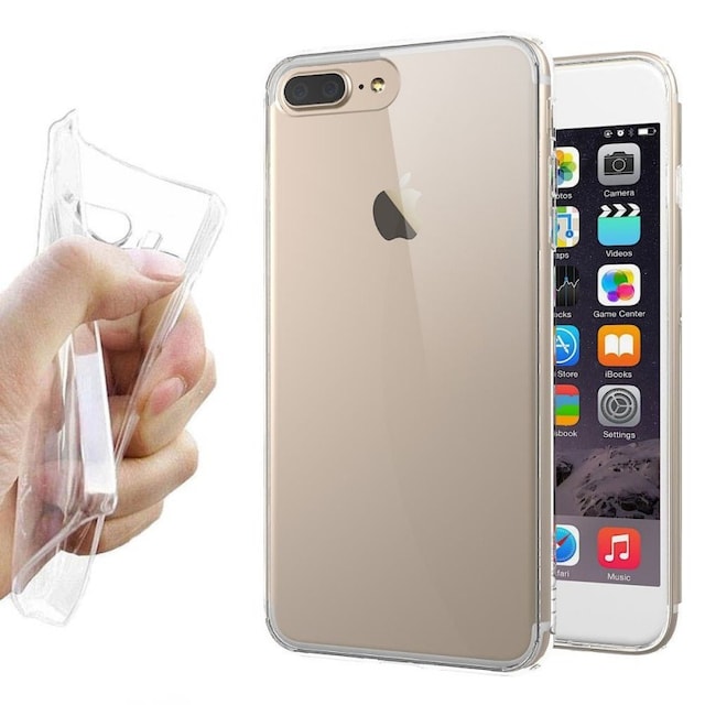 Silikone cover transparent Apple iPhone 7 / 8 / SE (4.7")