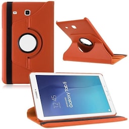 360° Roterebart cover Galaxy Tab E (9.6 ")T560 : farve - appelsin