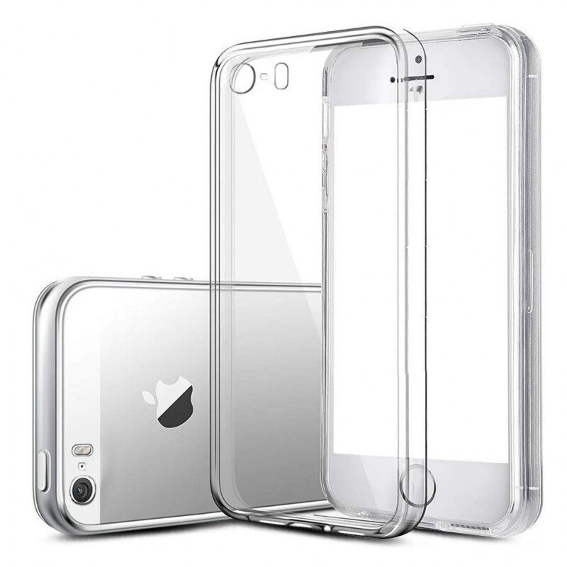 Silikone cover transparent Apple iPhone 5, 5S, 5SE - Cover & etui -  Elgiganten