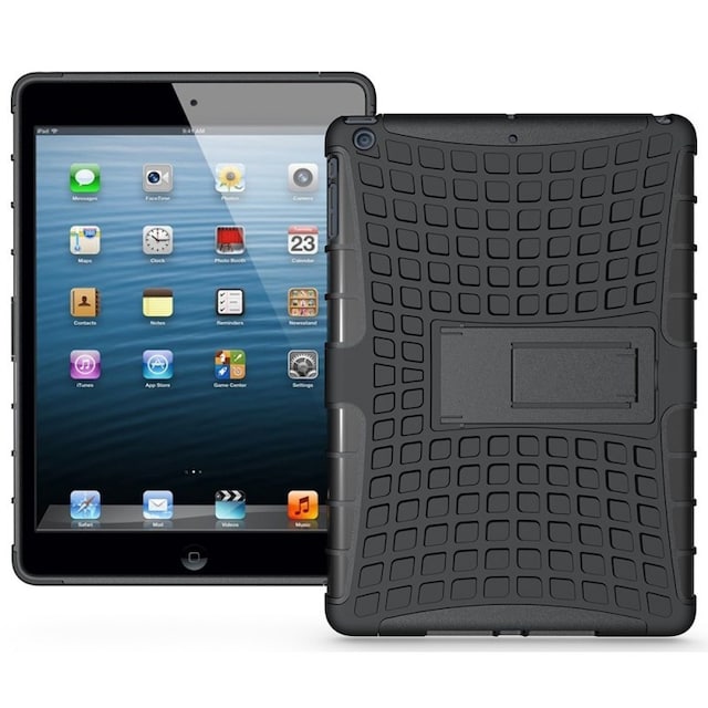 Stødfast Cover med stativ Apple iPad Mini 1/2/3 : farve - sort