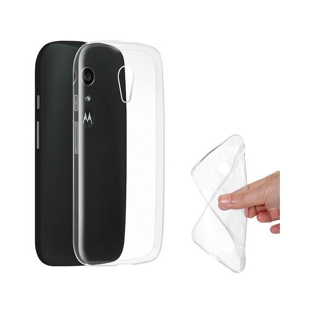 Silikone cover transparent Motorola Moto G2 (XT1068)