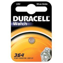 Duracell urbatteri 364