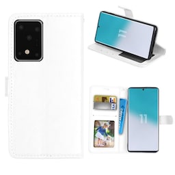 Mobil tegnebog 3 kort Samsung Galaxy S20 Ultra (SM-G988F)  - hvid