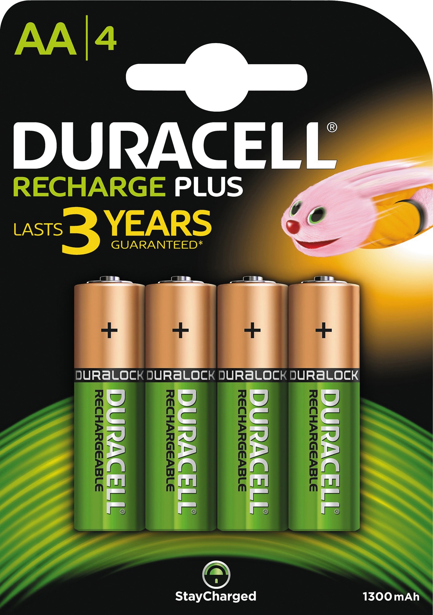 Duracell Recharge Plus AA 1300mAh batteri - 4 stk | Elgiganten