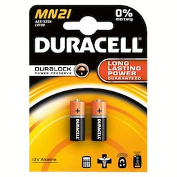 Duracell batteri til bilalarmer MN21 - 2 stk