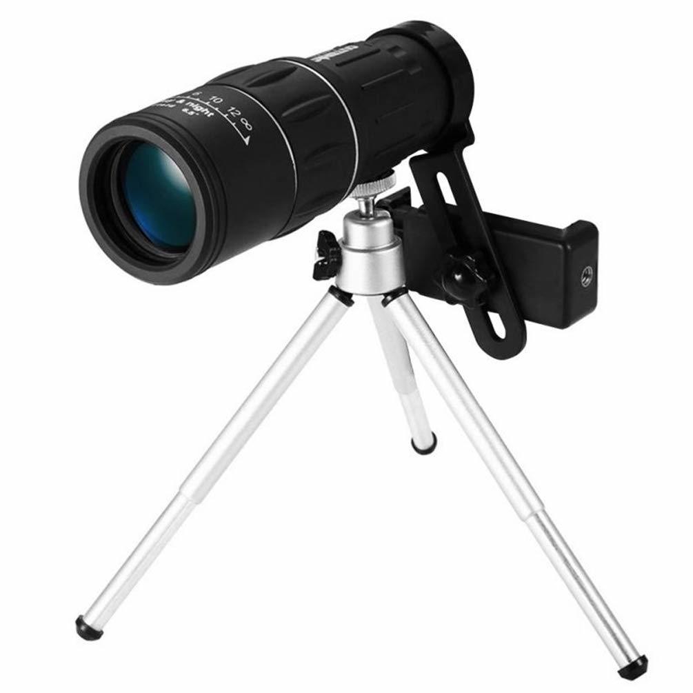 16x52 teleskop - monokulær kikkert med stativ og mobil holder ...
