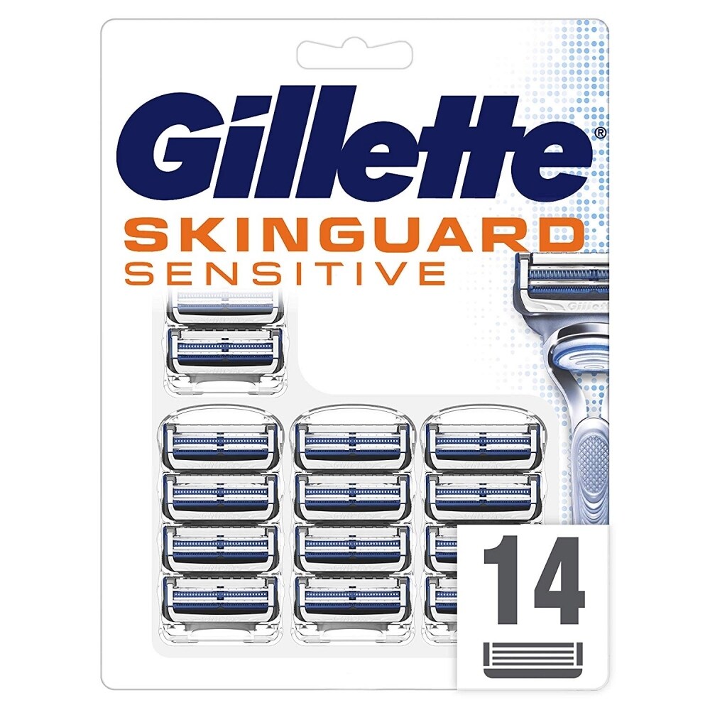 Gillette Skinguard Sensitive 14-pakke Elgiganten