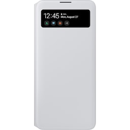 Samsung S View cover med pung til Galaxy A71 (hvid)