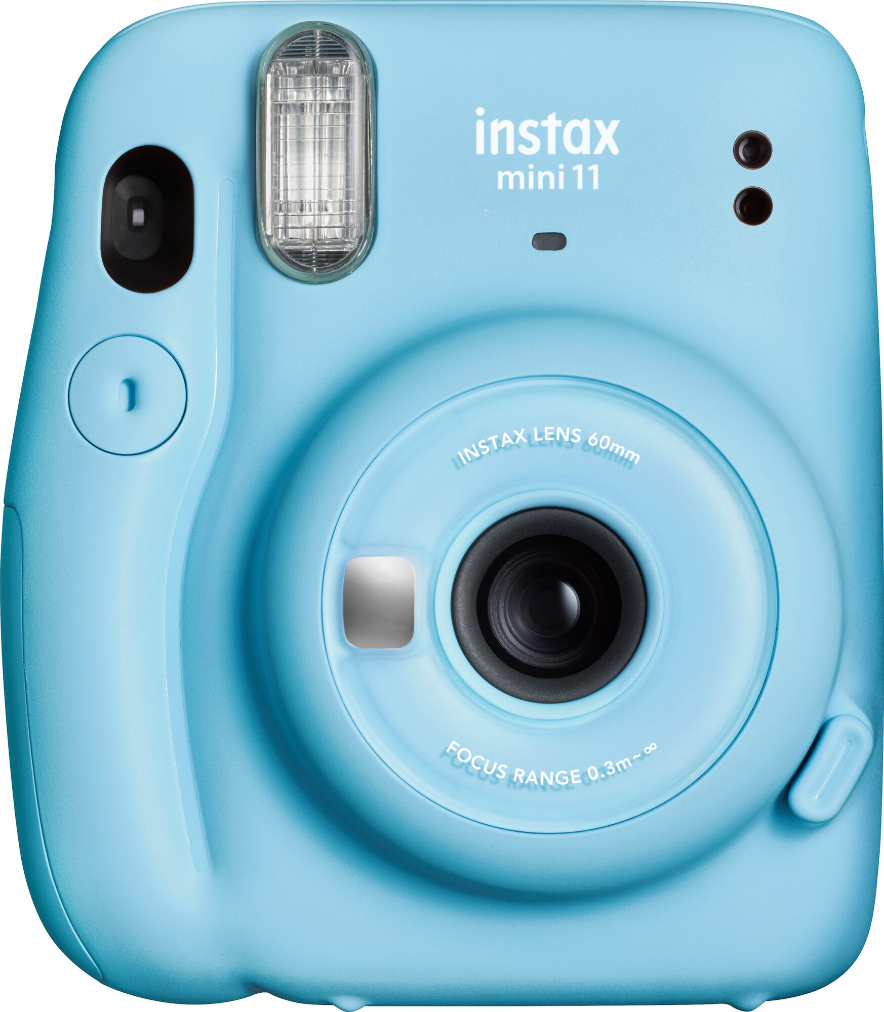 Fujifilm Instax Mini 11 kompaktkamera (blå) - Analoge kameraer, polaroid-  og engangskameraer - Elgiganten