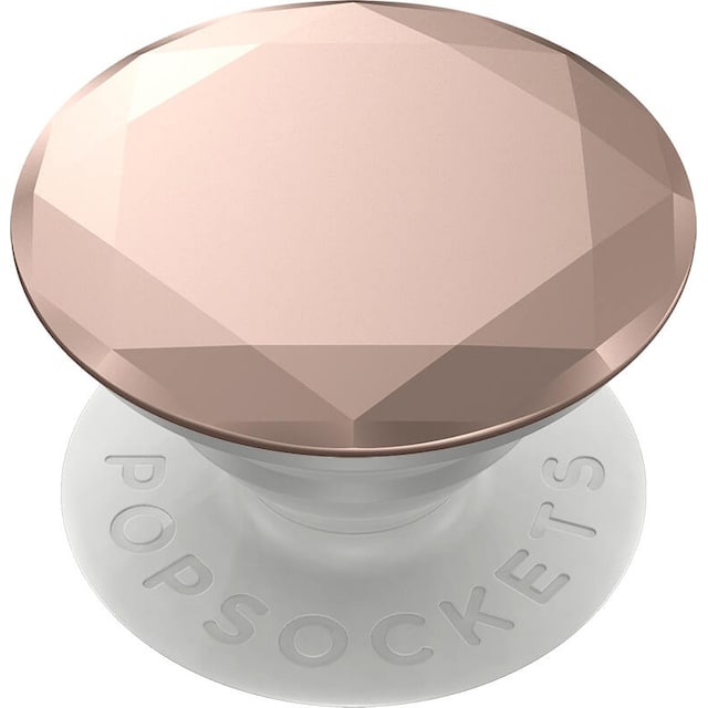Popsockets Premium greb til mobil enhed (Metallic Diamond Rose Gold)