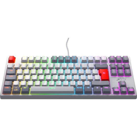 Xtrfy K4 RGB tenkeyless mekanisk tastatur (retro) | Elgiganten