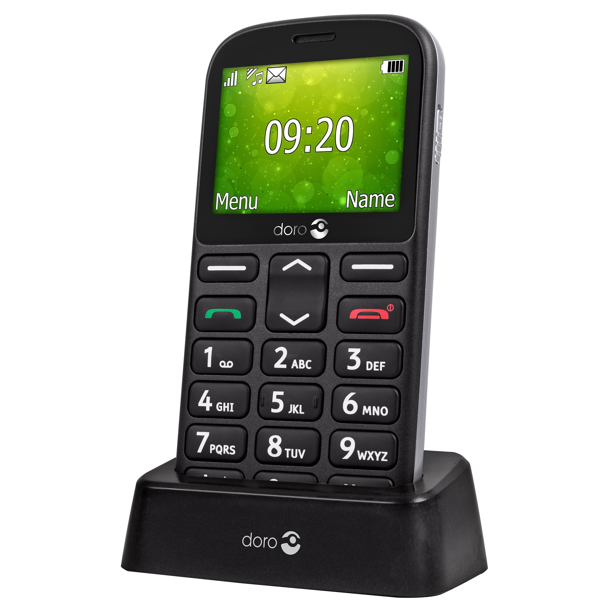 Doro 1362 telefon (sort) - Mobiltelefoner - Elgiganten