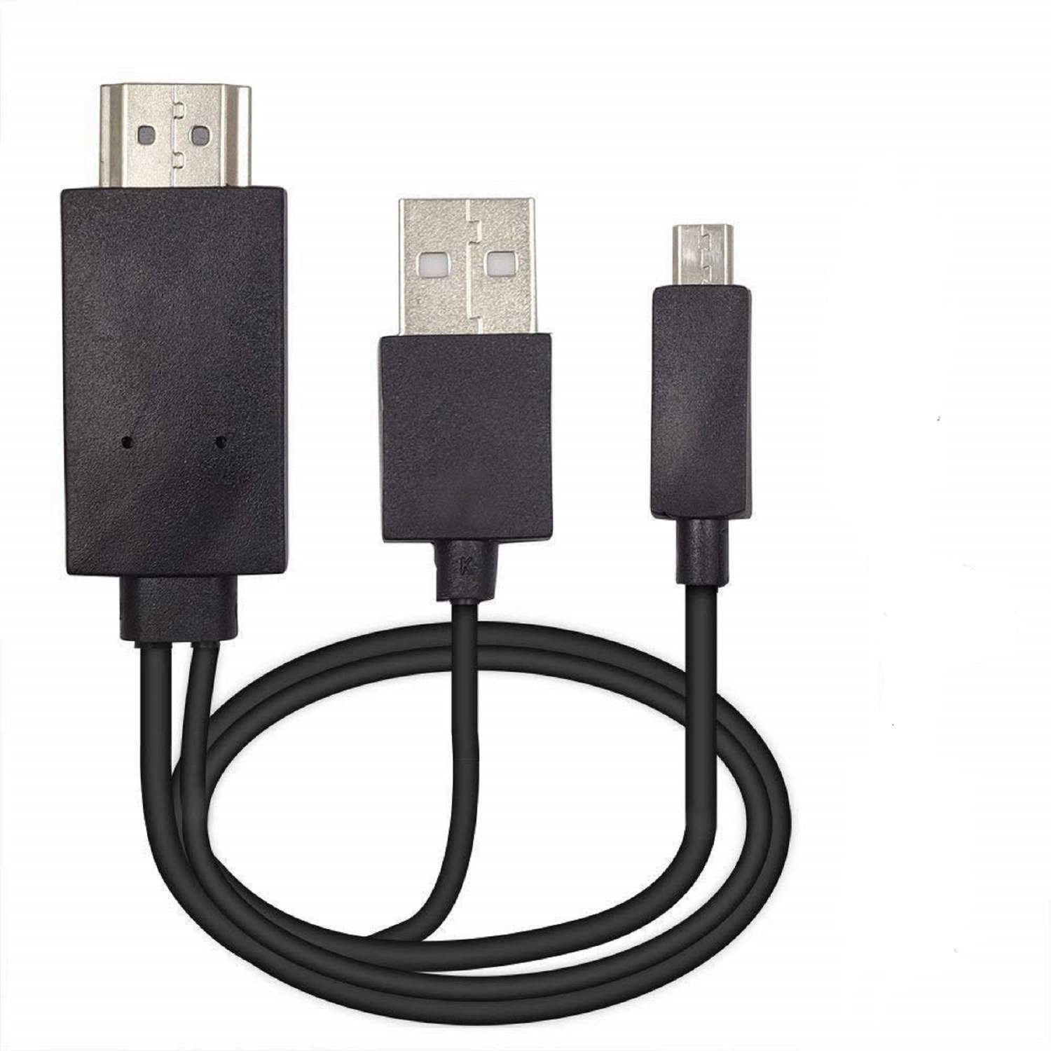 Micro USB til HDMI-adapter - Kabler og tilslutning - computer og netværk -  Elgiganten