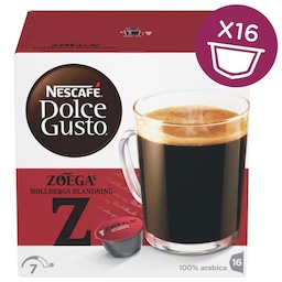 Nescafé Dolce Gusto Zoégas Mollbergs kapsler (16 stk)