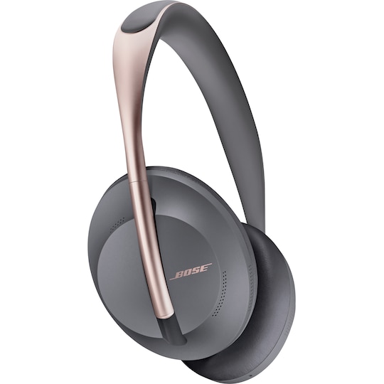 Bose Noise Cancelling Headphones 700 + opladeretui (grå/rosa guld) |  Elgiganten