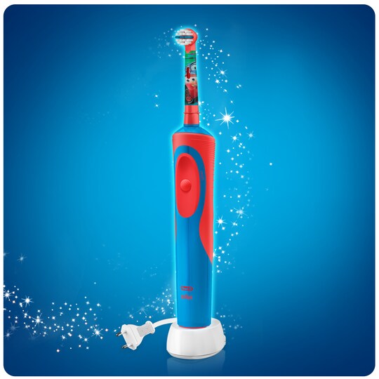 Oral-B Vitality Kids Cars elektrisk tandbørste til børn D12 | Elgiganten