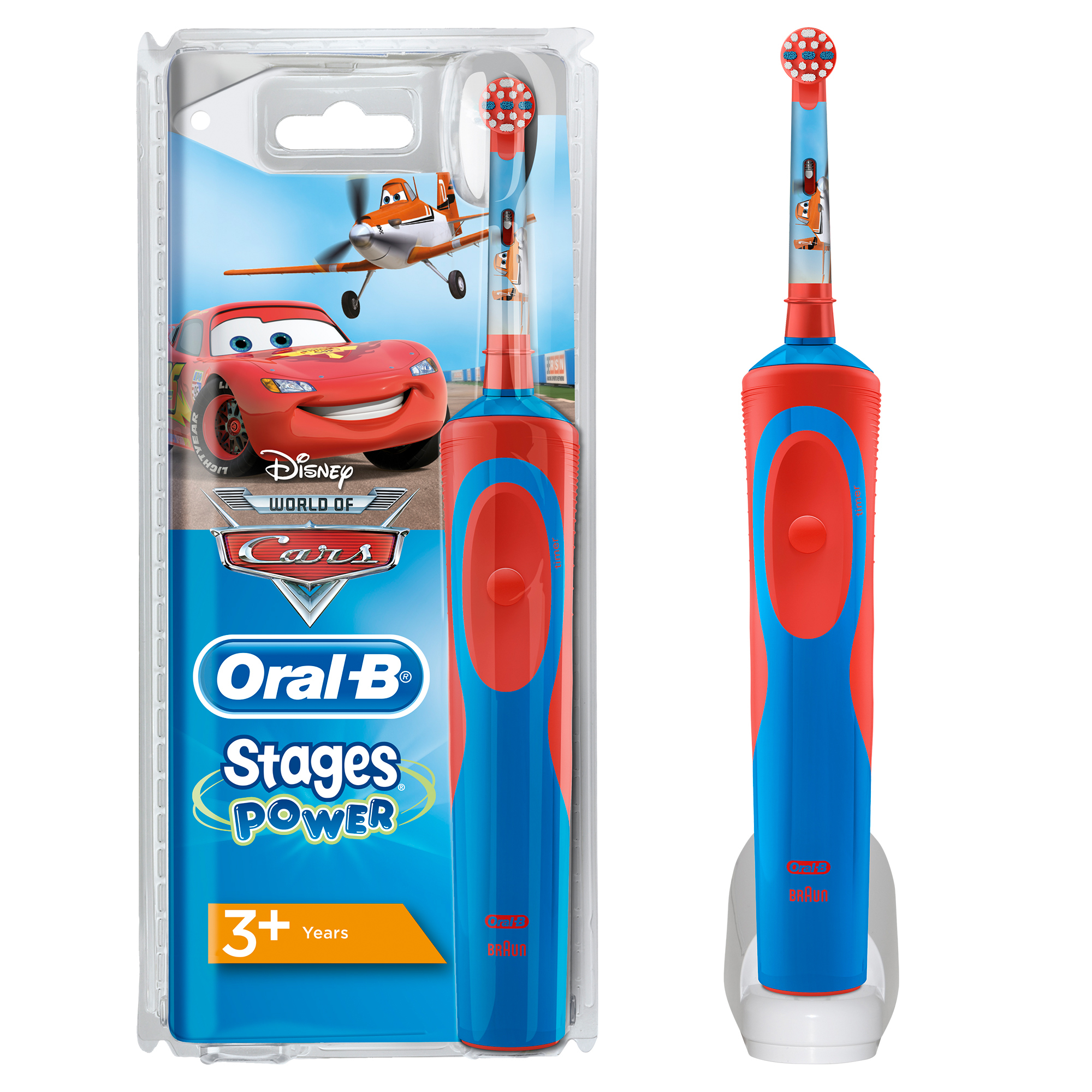 Oral-B Vitality Kids Cars elektrisk tandbørste til børn D12 | Elgiganten
