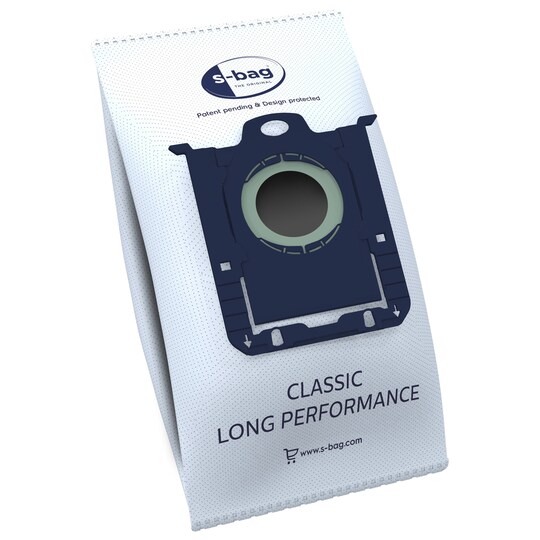 S-bag Classic Long Performance støvsugerposer E201S til Electrolux/Philips  | Elgiganten