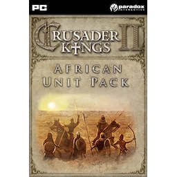 Crusader Kings II: African Units Pack DLC - PC Windows,Mac OSX,Linux