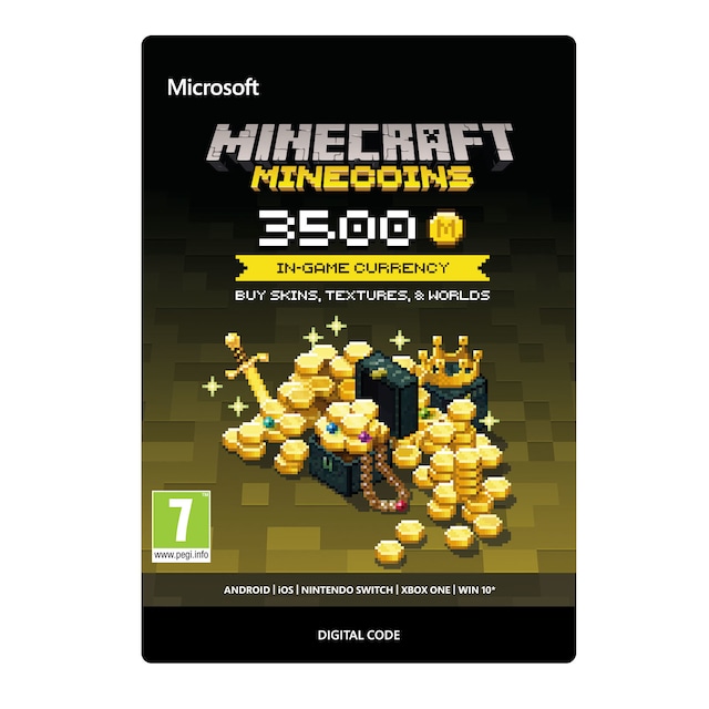 Minecraft Minecoins Pack - 3500 Coins - XOne PC Windows