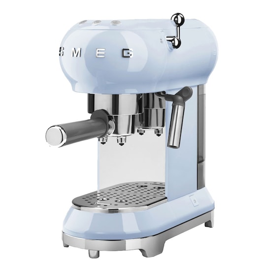 Smeg 50 s style espressomaskine ECF01 - blå | Elgiganten
